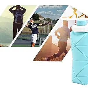 Silicone Folding Water Cup Outdoor Portable and Scalable Sports Collapsible Water Bottle Travel Camping Cup 2025 Handy Cup